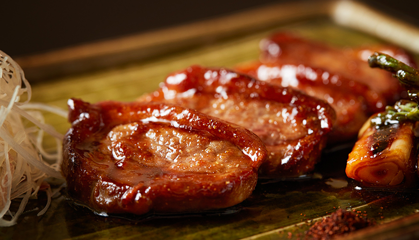 鴨のそば粉焼き